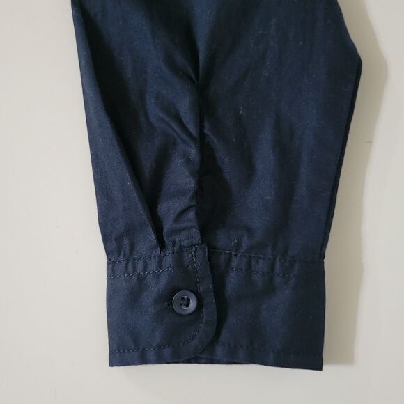 Women's Sonoma Goods For Life® Essential Everyday Black Button-Down Shirt - Picture 8 of 14